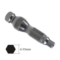 Soporte de brocas de aleación de aluminio de 6,35mm, Mini destornillador magnético ergonómico, barra de sujeción, vástago hexagonal resistente y duradero de 6,35mm - details 11
