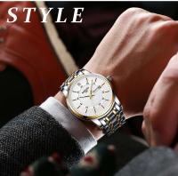 Reloj de Negocios de Acero Inoxidable NIBOSI de Cuarzo Reloj de Cuarzo de Lujo para Hombres - details 12
