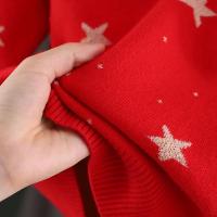 2025 Ins nuevos suéteres de invierno para niñas suéter de estrella prendas de punto ropa para niños - details 11