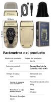 Maquinilla de Afeitar Eléctrica para Hombres Lavado Completo del Cuerpo, Blanqueador de Peluquería, Uso Doméstico con Malla de Cuchillo de Metal Completo - details 0