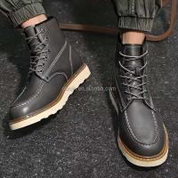 Nuevas botas de cuero Bottas para hombre de alta calidad, zapatos tobilleros de marca de diseño famoso con correas, Guangzhou 2025 - details 9