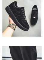 Zapatillas Casuales para Hombre Transpirables con Estampado de Estrella Moda para Correr Caminar Tenis Entrenamiento Deportivo Material de Revestimiento de Cuero Imitación - details 7