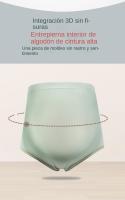 Pantis de Maternidad de Algodón de Cintura Alta Soporte Abdominal, Color Sólido, Transpirable para Mujeres Embarazadas Estilo BRIEF, Acolchado en Nylon, Retirable - details 2