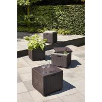 Cube de Grafito Hocker Ottoman de Muebles y Organización - details 6