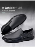 Primera capa de cuero de vaca zapatos casuales para hombres zapatos blancos transpirables para hombres zapatos - details 2