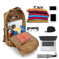 Mochila, 40x30x5 cm, Capacidad de 20L o Más, Bolsa de Viaje Impermeable Plegable, 100% Tela Oxford Impermeable, Color Caqui, 1 Pieza - details 21