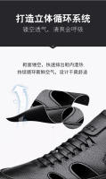 👍 🧡 🤞   Zapatos de hombre 2025 verano nuevo hueco de suela suave zapatos de cuero fresco bolsa transpirable cabeza sandalias de hombre casual cuero papá zapatos - details 1