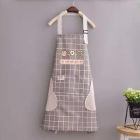 Nuevo delantal de cocina transpirable, bata de cocina resistente al desgaste de poliéster, Baberos para cocinar de estilo coreano para mujeres y niñas - details 1