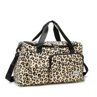 Bolso de Viaje de Ocio de Gran Capacidad con Estampado de Leopardo Bolso de Deportes y Fitness con Múltiples Bolsillos y Compartimento para Zapatos - details 20