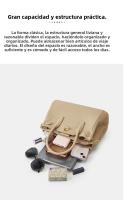 Bolso de mano para mujeres, bolso cruzado de mediana edad, bolso de gran capacidad de platino para mujeres - details 4