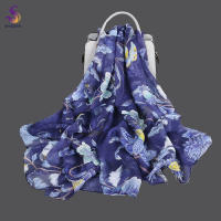 BYSIFA 4 Momme Bufanda de seda de morera 100% para mujer, suave y ligera, estilo chino, diseño de peonía, chal protector solar de verano, envoltura de playa para cubrir - details 5
