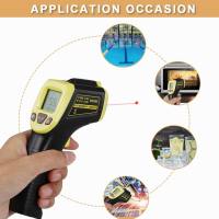 Termómetro Industrial Infrarrojo de Alta Temperatura GM320S Nuevo -58~1112℉ LCD Puntero Láser Plástico Recomendado para Barbacoa Uso en Cocina - details 3