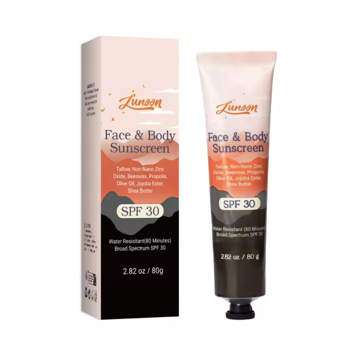 Minerales protector solar protección UV cuerpo Facial SPF50/30+ Protector UV corporal loción Solar duradera resistente al agua bloqueador solar cuidado de la piel - 1