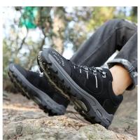 Zapatos De Senderismo De Otoño E Invierno Para Hombre Y Mujer, Zapatos De Trekking Al Aire Libre, Zapatillas Informales Unisex Para Hombre, Zapatos Deportivos Cómodos De Gamuza Para Mujer - details 44