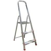 Tijera Plegable, Escalera de Aluminio, Multiusos, Antideslizante, Ligera y Resistente, Escalera Doméstica, Fácil Transporte (4 peldaños) - details 4