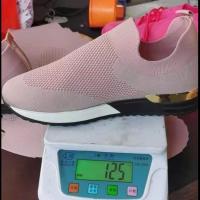 Zapatos deportivos informales transpirables para mujer, calcetines elásticos, talla grande - details 1