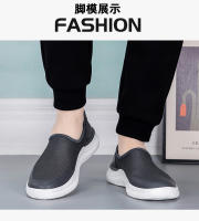 Zapatos deportivos informales transpirables de verano para hombre, finos y ligeros, de un solo pie, zapatos de malla para hombre - details 11