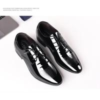 Zapatos de cuero Oxford de negocios de lujo para hombre, zapatos formales de charol transpirables de talla grande, zapatos planos de boda para oficina para hombre, color negro - details 15