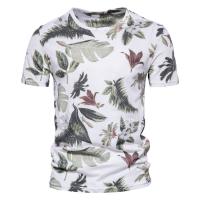 Novedad de verano, camiseta estampada, camisa de fondo para hombre con cuello redondo a la moda, top informal para hombre - details 18