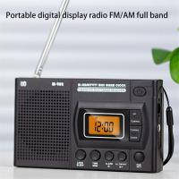Mini Radio LCD con batería, altavoz portátil de bolsillo, AM, FM, antena telescópica para ancianos, caminar y deportes A - details 6