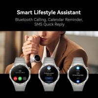 Caliente HUAWEI Watch GT 4 B19F 46mm Bluetooth Smartwatch 1.43 "Pantalla AMOLED Correa de fluoroelastómero - Negro - details 6