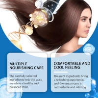 El masaje con aceite nutritivo para el cuero cabelludo HOEGOA calma, fortalece el cabello, mejora la sequedad, la suavidad y el brillo. - details 8