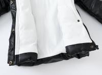 Manténgase abrigado y parece con estilo: chaqueta térmica con capucha para niña con acolchado alternativo de plumón para invierno - details 82