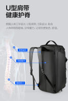 Mochila compartimento de zapatos independiente se puede llevar en ambos hombros mochila deportiva de gran capacidad hombres y mujeres bolsa de viaje de separación seca y húmeda - details 22