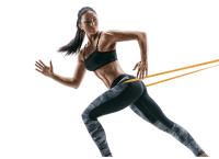 Bandas de resistencia de doble Color, banda asistida para dominadas, ejercicio de estiramiento, ejercicio de gimnasio de goma Unisex - details 3