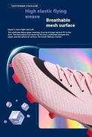 Diseño de alta calidad para hombres transfronterizos, zapatos de fútbol transpirables con piercing para uñas, calzado deportivo - details 6