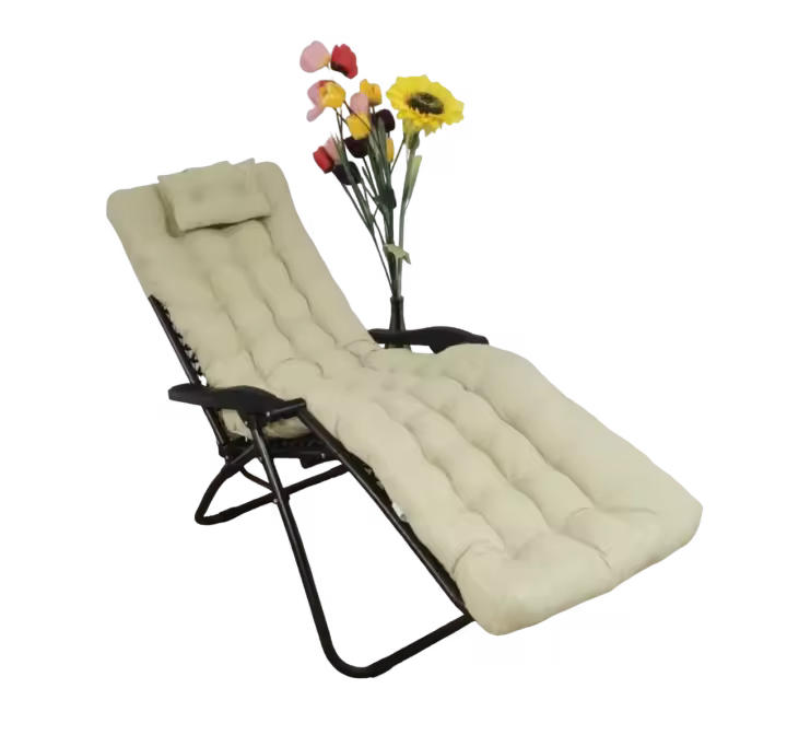 Cojín de Almohada para Silla de Jardín Relleno de Fibra Hueca Comodidad para Silla de Hamaca al Aire Libre - 1