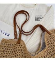 Bolso H7 de gran capacidad para mujer, nuevo bolso de playa para vacaciones en la playa, bolso de mano tejido de paja para ir al trabajo - details 5