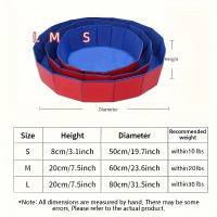 Bañera Plegable y Portátil para Mascotas Baño de Ducha para Perros, Lavabo de Baño Inflable y Portátil con Drenaje - details 1