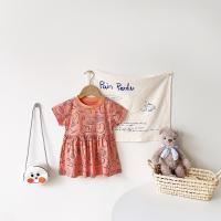 Vestido de algodón para niñas, ropa de bebé, falda de dibujos animados, verano - details 3