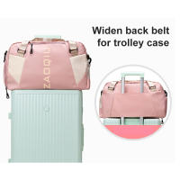 Bolso de Gimnasio Seco y Húmedo para Mujeres Bolsos de Yoga Bolsos de Mano para Deportes al Aire Libre Viajes Fitness Entrenamiento Bolso de Hombro con Bolsillos para Zapatos Equipaje - details 4