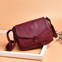 Bolsos de hombro de cuero suave Vintage para mujer, bolsos de lujo, paquete de diseñador, bolso cruzado pequeño, 2021 - details 25