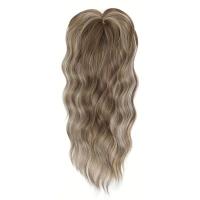 Extensiones de cabello rizado largo y ondulado con flequillo, adornos de pelo sintético, Clip Natural en cierres superiores, postizo - details 9