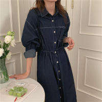 Vestido de mezclilla para mujer Camisa de otoño Vestidos de mezclilla - details 21
