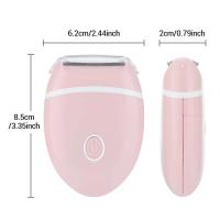 Afeitadora eléctrica para mujer, Mini maquinilla de afeitar lavable, equipo especial de depilación para todo el cuerpo, pierna, axila, zona íntima 3 en 1 - details 8