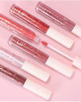 Brillo de labios hidratante e hidratante Handaiyan nacarado brillo de agua Base de Color desnudo brillo de labios de ácido hialurónico - details 12