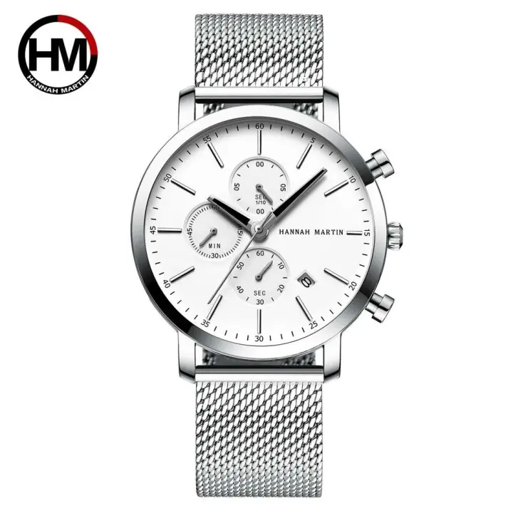 Reloj de Pulsera de Acero Inoxidable con Dial Pequeño Reloj de Negocios Impermeable con Correa de Cuero Automático Multifuncional de Marca Superior - 1