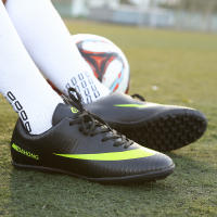 Zapatos de fútbol para hombre de caña baja con cordones y suela de goma natural - details 6