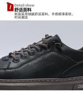 Nuevos zapatos blancos transpirables de primavera para hombre, zapatos de tela versátiles a la moda, zapatos deportivos y de ocio, zapatos de moda - details 12