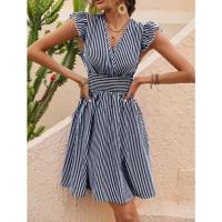Vestido de verano de mujer de estilo rico, cómodo, multicolor, de tela colorida - details 6
