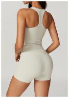 Sujetador elástico de alta resistencia para mujer, ropa interior deportiva para entrenamiento, gimnasio, correr y yoga - details 18