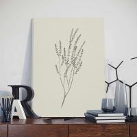 Cuadro de Lienzo Vintage con Hojas Botánicas y Hierbas de Natureza JUBEER para Decoración de Pared en Estilo Nórdico Sin Marco - details 5