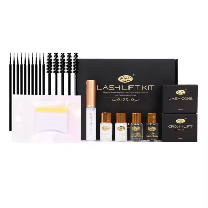 Kit de Levantamiento de Pestañas de Lentejuelas Rápido Enhancer de Pestañas en 5-8 Minutos - 1
