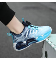 Nuevos zapatos deportivos ligeros para niños, zapatillas de deporte con hebilla giratoria para niños, zapatillas informales transpirables para correr, zapatillas de tenis para niños al aire libre - details 13