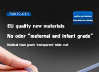 Cubierta de Mesa de Plástico Transparente PVC Antibacteriano Importado de la UE - details 0
