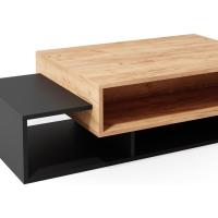 Mesa de Centro Bari, Antracita/Roble Dorado, 105 x 60 cm - details 5
